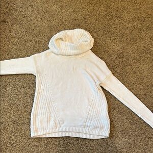 Women's Cream Cowl neck Sweater. Purchased in Europe.